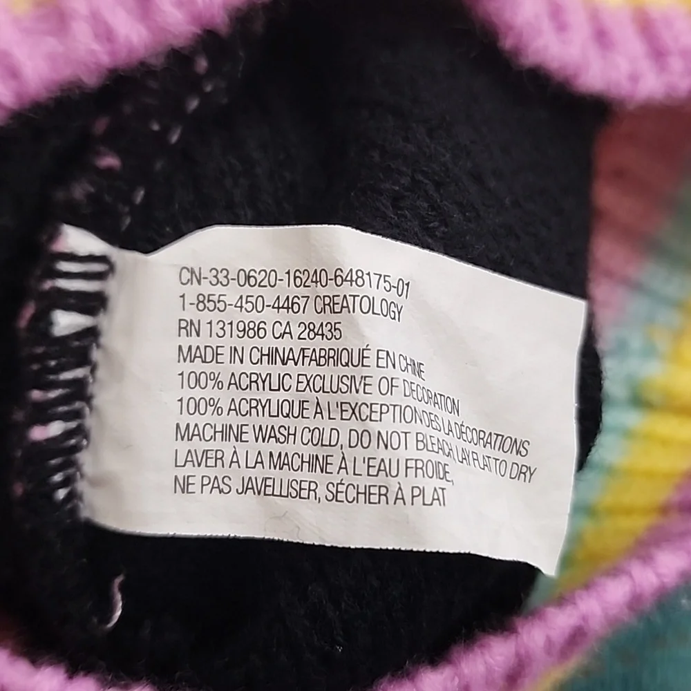 Squishmallow FIFI Girls Pink Knit Hat